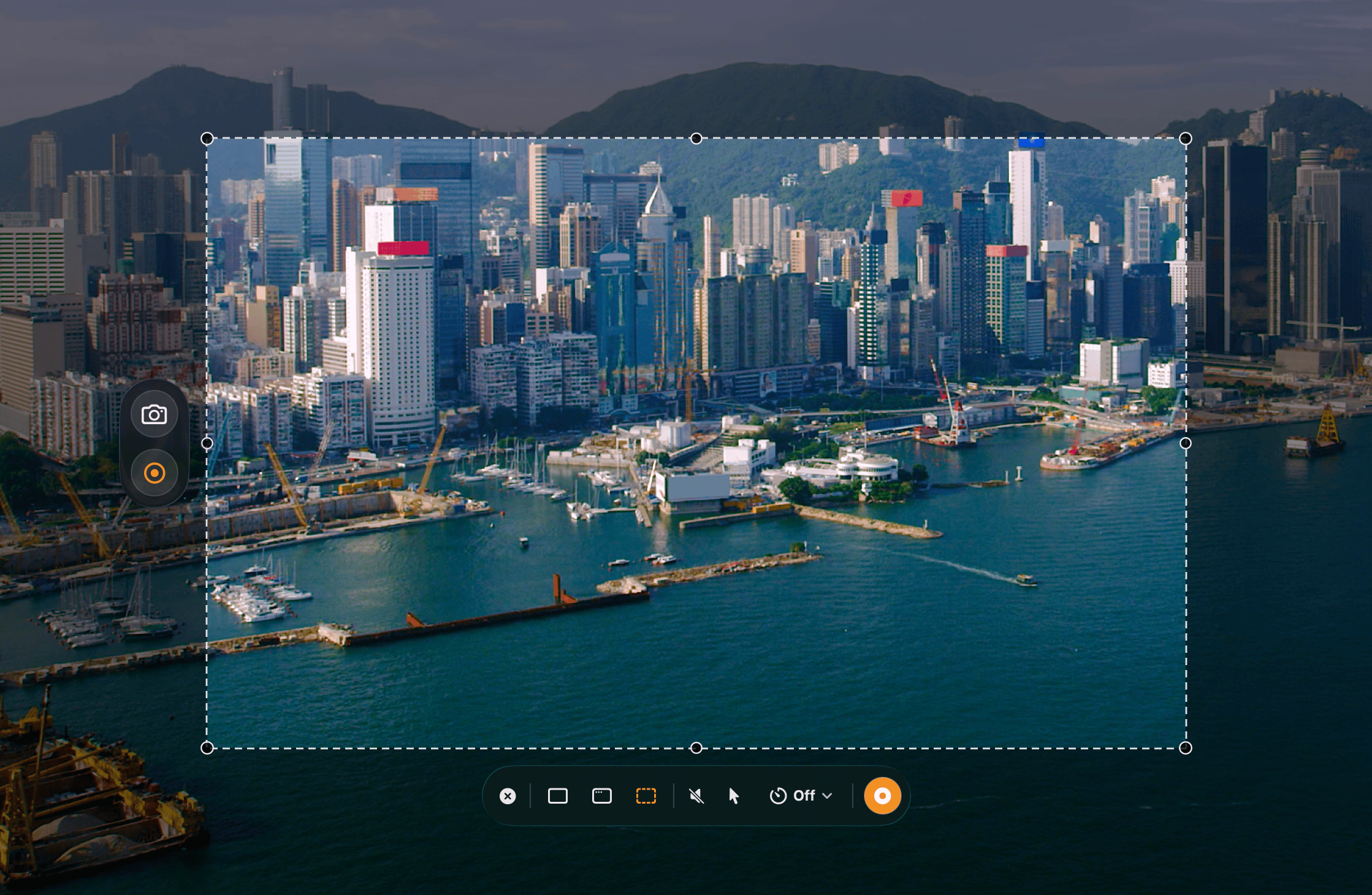 VivyShot: Screen Studio capture selection workflow